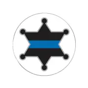 Thin Blue Line Sheriff Police Badge Deputy Golf Ball Marker Novelty Gift