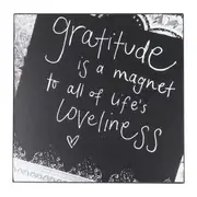 [Florabelle Living] Words Of Wisdom Magnet - Gratitude