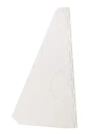 Lineco Single Wing Self-Stick Easel Backs, 9 inch, White, Bulk Pack of 500