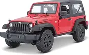 Maisto 1:18 2014 Jeep Wrangler Diecast Vehicle (Colors May Vary)