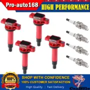Ignition Coil & Platinum Spark Plug For 2000-2010 Toyota Yaris Prius Echo 1.5L (for: Toyota)