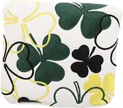 BESPORTBLE Golf Club Cover Head Cover Stylish Pu Leather Shamrock Pattern for Putter Men's Golf Putter Covers