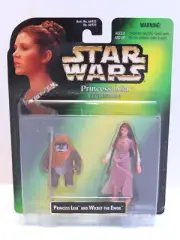 STAR WARS PRINCESS LEIA AND WICKET THE EWOK ACTION FIGURES SEALED