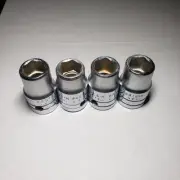 PROTO 1/2 DRIVE **LOT# 8** (4) 1/2 - 6 Point STANDARD SOCKETS