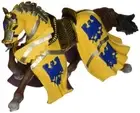 Papo 39766 Horse of Blue Knight Godefroy Toy - NIP