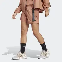 在飛比找momo購物網優惠-【adidas 愛迪達】短褲 女款 運動褲 粉 HZ7296