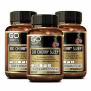 Go Healthy Go Cherry Sleep 180 Vege Capsules FREE SHIPPING