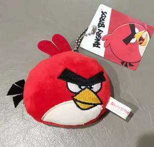 （全新）憤怒鳥 ANGRY BIRDS 絨毛吊飾 珠鍊吊飾 包包掛飾