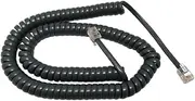 Replacement 12 Foot Gray Handset Receiver Curly Cord for Cisco SPA500 Series IP Phone SPA501G SPA502G SPA504G SPA508G SPA509G SPA512G SPA514G SPA525G
