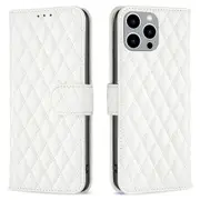 BINFEN COLOR BF Style-14 for iPhone 15 Pro Stand Phone Wallet Shell Leather Case Smartphone Cover