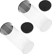 BESPORTBLE 2pcs Golf Ball Holder Scratch Golf Ball Tube Case Portable Display Box