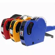 Handheld Price Labelling Gun ABS Plastic 8 Digits Price Gun 21 X 12mm Labels
