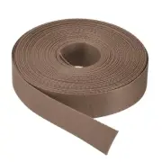 Flat Nylon Webbing Strap 1 Inch 15 Yards Brown for Backpack, Luggage-rack
