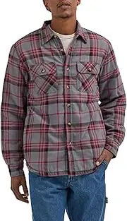 [Wrangler Authentics] Men's Long Sleeve Sherpa Lined Shirt Jacket