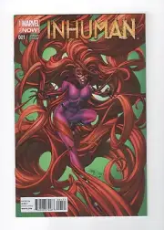 Inhuman (2014) #1 J. Scott Campbell Medusa Retailer Incentive 1:75 Variant (NM)