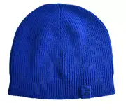 ️ Authentic BOTTEGA VENETA Blue RIB KNIT 100% WOOL BEANIE Hat S M L
