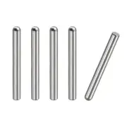 6x50mm Dowel Pins, 5pcs Round Head Flat Chamfered End Dowel Pin