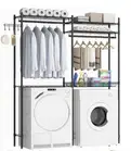 Over The Washer and Dryer Storage Shelf, Laundry Room Shelves, 5 Tiers Adjusting