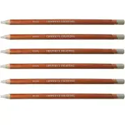 NEW 6x Derwent Drawing Colour Pencils China White Coloured Pencil