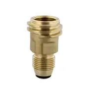 BISupply POL to QCC1 Propane Tank Adapters Connector POL Propane Adapter Fitting