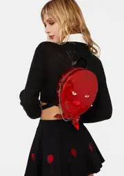 [Dolls Kill X WB Horror] Need To Feed Mini Backpack