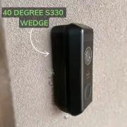 Eufy Doorbell Camera S330 Wedge Angle Bracket 40 Degree - UV Resistance
