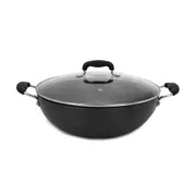 32cm Hard Anodised Wok