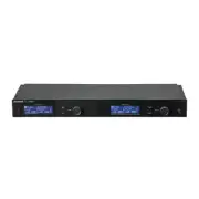 Shure SLXD4Q Plus Black Quad Channel Receiver with 24 Bit Digital Audio