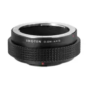 SHOTEN Lens Adapter Olympus OM to Panasonic Micro 4/3 m4/3 OM-D G9 GH4 BMPCC