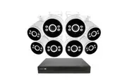Swann AdvancedX Wired NVR Security System 16 Channel 8 Cameras 24/7 Recording