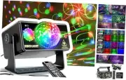 Party Lights Dj Disco Ball Light Strobe LED Stage Lighting Sound Activated