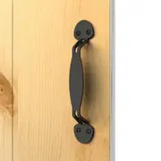 Black Sliding Barn Door Handle BH5 - Australia Barn Door Expert