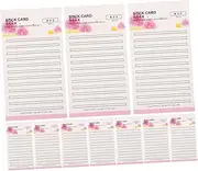 AUTSUPPL Eyelash Adhesive Strip Card Lash Extension Supplies False Lash Strip Holder