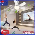 Small Ceiling Fan with Light and Remote with Lights Remote Control for Bedroom