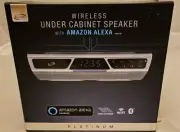 ILIVE Wireless Under Cabinet Speaker with Amazon Alexa enabled New