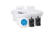 Ionic Foot Bath Detox Machine with 12QT Basin & Detox Sea Salt for Home Wellness