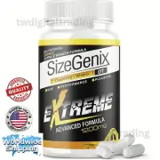 1x SizeGenix 60 Tabs Men's Health Supplement for Enlargement Size | WorldWide