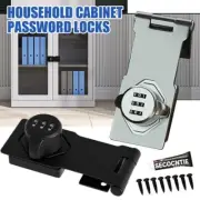 Password Lock for Furniture Cabinets Retrofittable on Standard Lever Lock