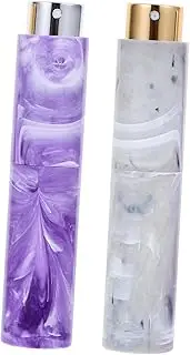 Mikinona 2pcs Perfume Atomizer Bottles Empty Spray Bottles Refillable Travel Size Perfume Sprayers 10ml