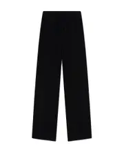 Crepe casual pants S,XL,XS Black