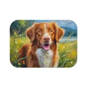 Nova Scotia Duck Tolling Retriever 'Dixie' Bathroom Rug Mat -