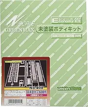 Green Max 408 N Gauge Keihin Kyuko (Old) 600 Type 4 Vehicle Construction Set, Unpainted Body Kit