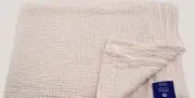 $510 AMALIA AREIA PEBBLE QUEEN COVERLET SHAM 3pc SET BLANKET BEDCOVER QUILT PINK