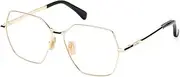 [MaxMara] MM5154 030 Shiny Deep Gold 56/13/140 Women's Frame, 030 Shiny Deep Gold, 56/13/140