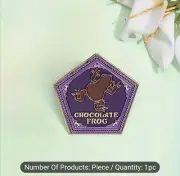 Chocolate Frog Harry Potter Series Hogwarts (Unofficial) Brooch Hat/Lapel Pin