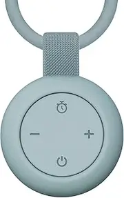 Portable Baby Sound Machine [White Noise for Babies Kids Adults][Baby Sleep Soother][Timer Function][12 Soothing Sounds] 15 Hours Battery Life, Registry Gift,Baby Shower,Clips on Baby Stroller.Slate
