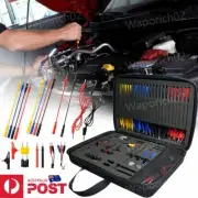 92 in 1 Multimeter Test Lead Kit Electrical Alligator Clip Test Probe Set Case