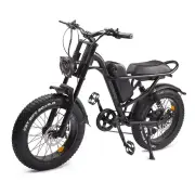 [US Direct] Idpoo IM-J1 Electric Bike 48V 15.6AH 750W Electric Bicycle 20*4.0 Inch 80-120KM Mileage Range Max Load 120KG