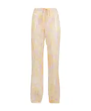 Pull rope around the waist casual pants FR36 Nude