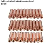 Reliable and precise gas nozzle for MB15AK M6*25mm welding torch 20 pack